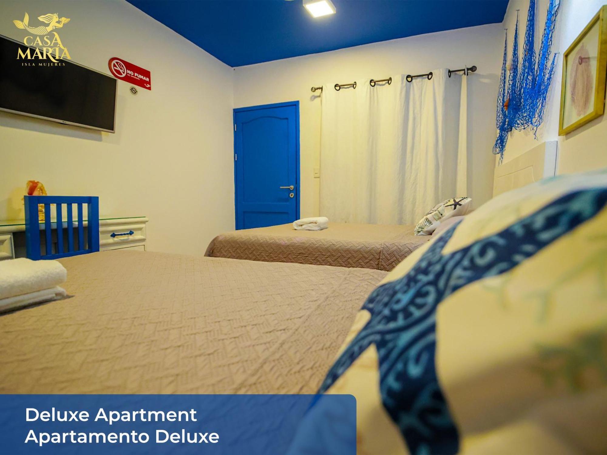 Casa Maria Aparthotel Isla Mujeres Bagian luar foto